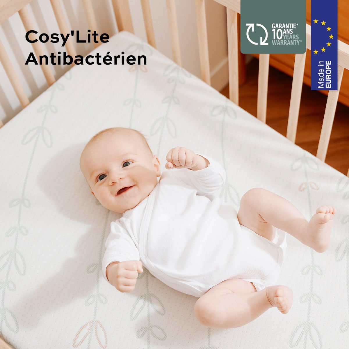 Babymoov Antibacterial mattress Cosy'Lite 70x140cm Babymoov
