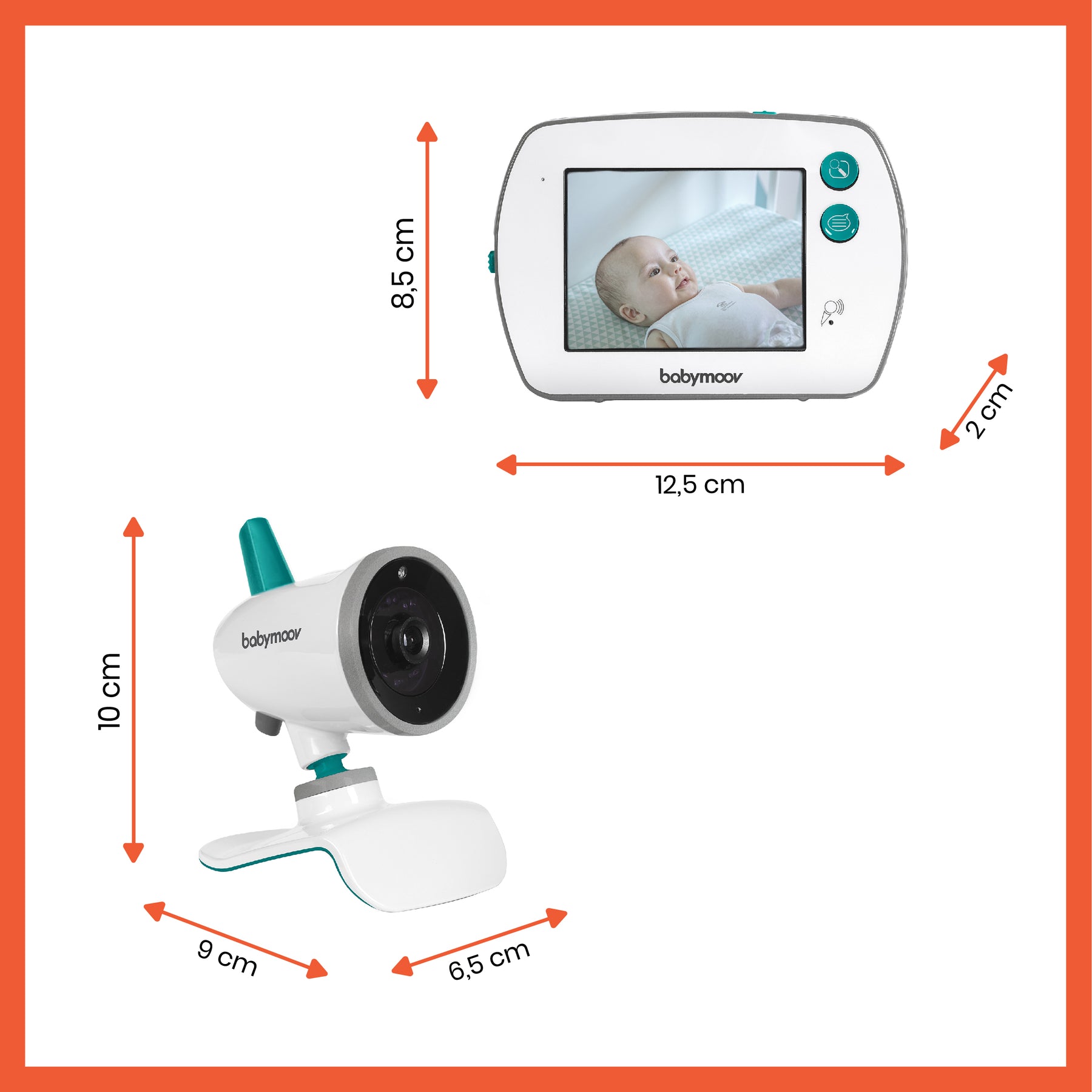 Babymoov video 2024 monitor