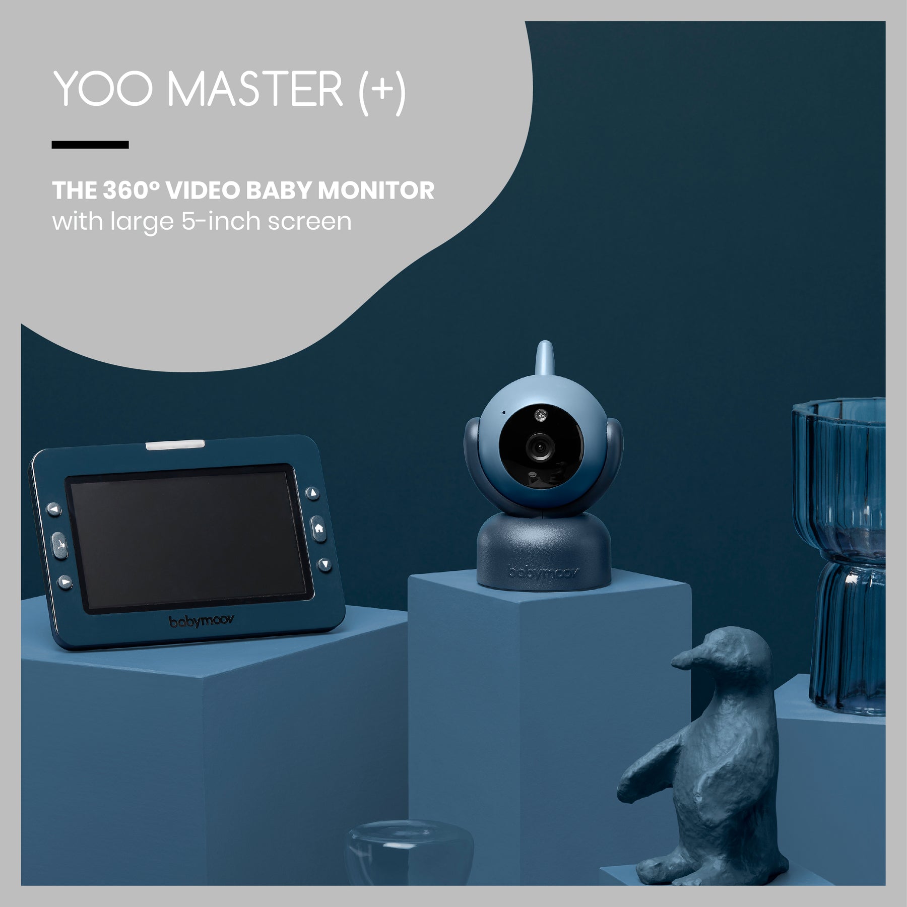 Baby monitor best sale 5 inch screen